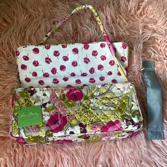 Vera Bradley KNOT JUST A CLUTCH Make Me Blush Pattern Clutch Handbag - Picture 5 of 7